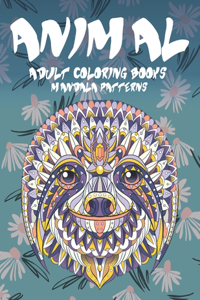Adult Coloring Books Mandala Patterns - Animal