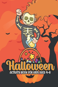 Halloween activity books for kids ages 4-8