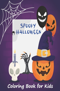 Spooky Halloween Coloring book for Kids