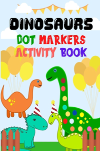 Dinosaurs Dot Markers Activity Book