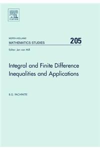 Integral and Finite Difference Inequalities and Applications