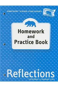 Harcourt School Publishers Reflections: Homework & Practice Book Lif Reflections 07 Grade 4