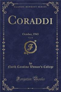 Coraddi, Vol. 48: October, 1943 (Classic Reprint)