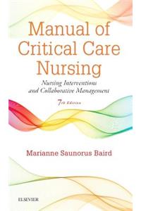 Manual of Critical Care Nursing