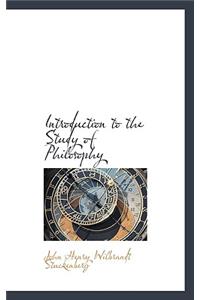 Introduction to the Study of Philosophy