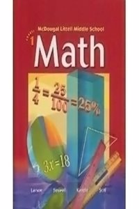 McDougal Littell Middle School Math Indiana: Lesson Plans with Istep + Test Practice Course 2