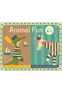 Animal Fun from A to Z Flash Cards