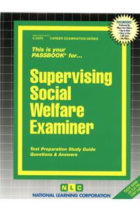 Supervising Social Welfare Examiner