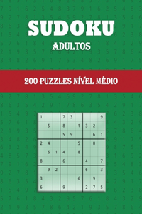 Sudoku Adultos (200 Puzzles Nível Médio)