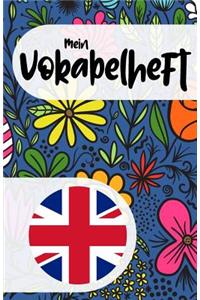 Mein Vokabelheft zum Englisch lernen