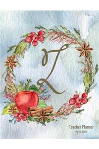 Teacher Planner 2019 - 2020 Z