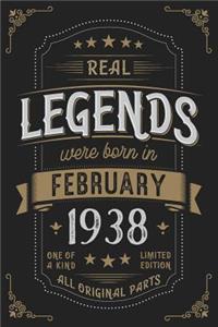 Real Legendes were born in February 1938