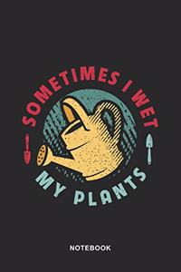 Garden and Plants Art Graphic Notebook