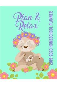 Plan & Relax 2019-2020 Homeschool Planner