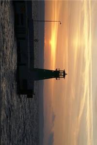 Lighthouse at Sunset in Gdansk, Poland Journal
