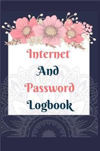 Internet And Password Logbook