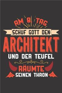 Am 8. Tag Schuf Gott Den Architekt Und Der Teufel Räumte Seinen Thron