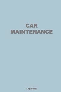 Car Maintenance Log Book