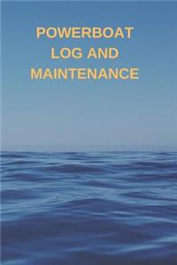 Powerboat Log and Maintenance