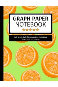 5x5 Graph Ruled Composition Notebook