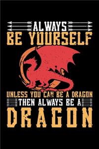Always Be Yourself Unless You Can Be a Dragon Then Always Be a Dragon