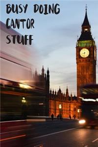 Busy Doing Cantor Stuff