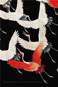 Furisode With A Myriad Of Flying Cranes