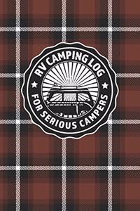 RV Camping Log For Serious Campers