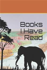 Books I Have Read