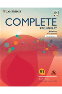 Complete Preliminary Workbook with Answers with Audio Download