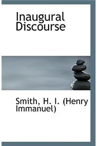 Inaugural Discourse