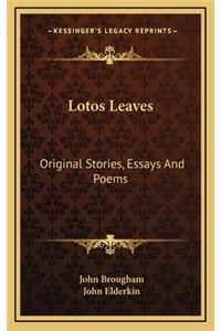 Lotos Leaves