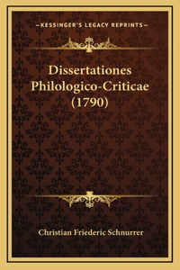 Dissertationes Philologico-Criticae (1790)