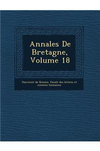 Annales de Bretagne, Volume 18