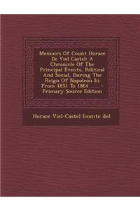 Memoirs of Count Horace de Viel Castel