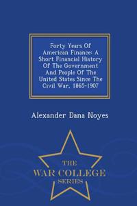 Forty Years of American Finance