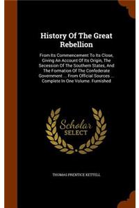 History Of The Great Rebellion