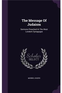 Message Of Judaism