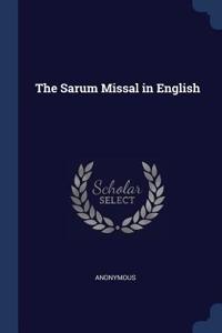 Sarum Missal in English