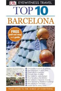 DK Eyewitness Top 10 Travel Guide: Barcelona