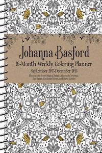 2018 Johanna Basford 16M Coloring Diary