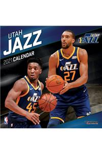 Utah Jazz 2021 12x12 Team Wall Calendar