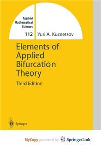 Elements of Applied Bifurcation Theory