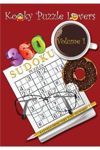 Sudoku Puzzle Book, Volume 1: 360 Puzzles with 4 difficulty levels (very easy to hard)