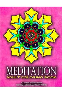 MEDITATION ADULT COLORING BOOKS - Vol.20