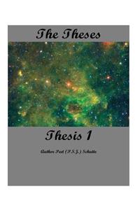 Theses Thesis 1