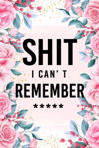 Shit I can't remember