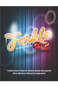 Farkle Score Sheets