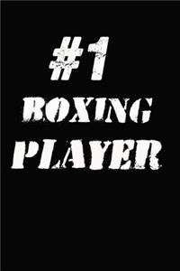 #1 Boxing Player Notebook
