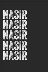 Name NASIR Journal Customized Gift For NASIR A beautiful personalized